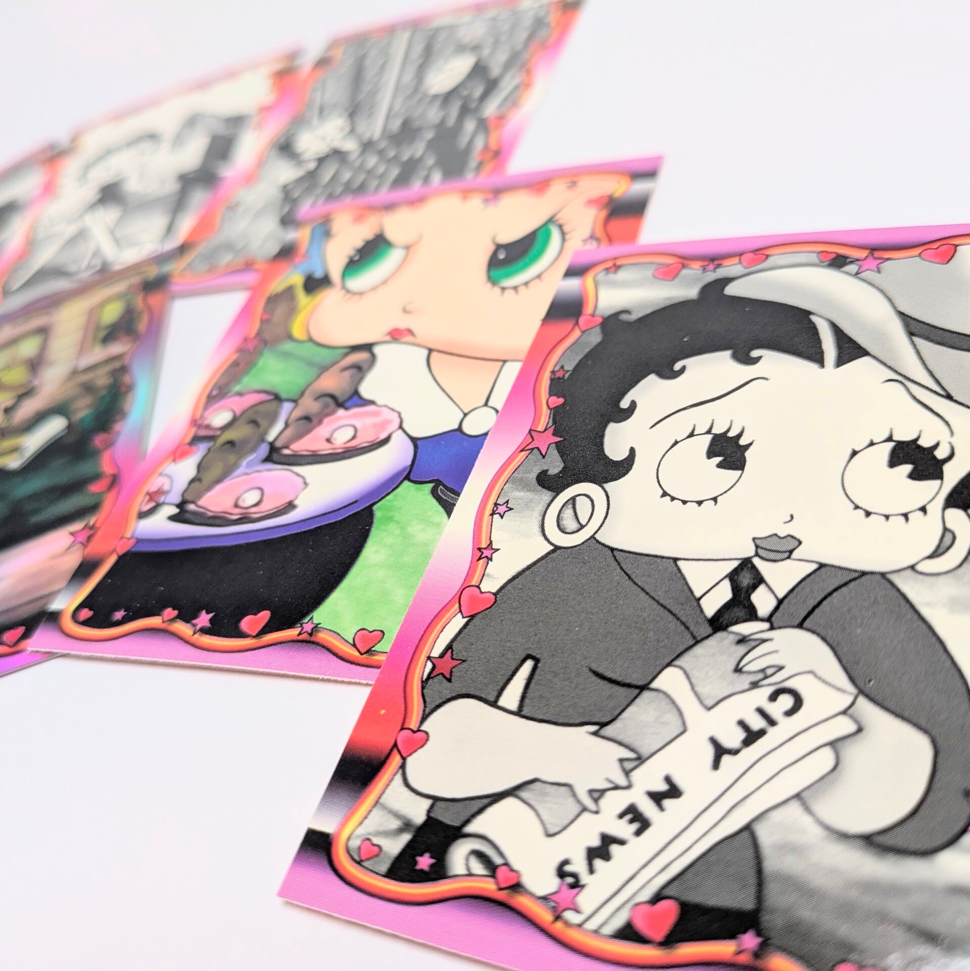 ☆送料無料！☆VINTAGE 1995【 ベティーブープ（Betty Boop） Series one PREMIER EDITION 】VINTAGE トレーディングカード単品 （1個=9CARDS）〚アメリカン雑貨 アメトイ〛