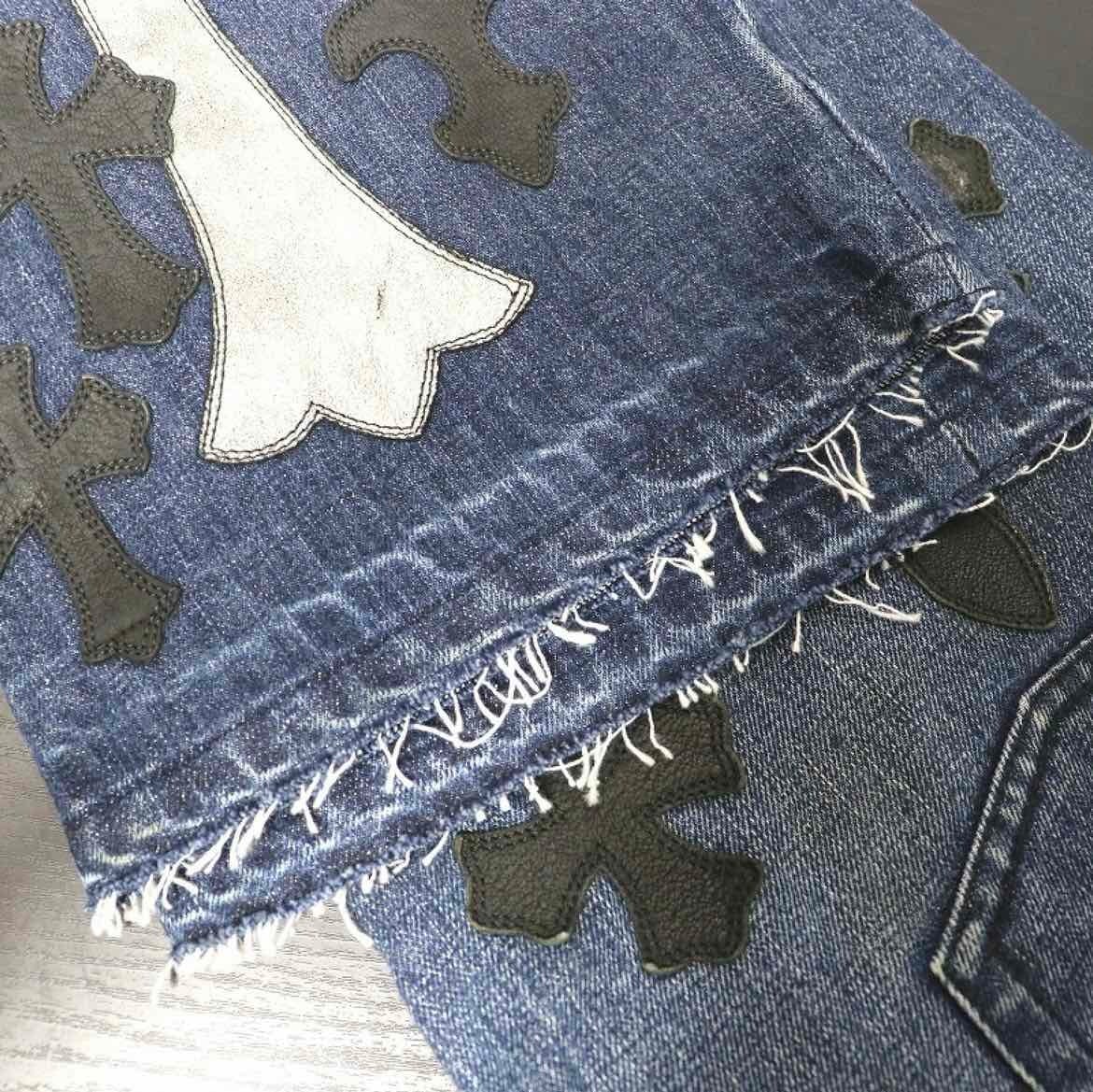 CHROME HEARTS クロムハーツ【カスタムオーダー】ラージCHクロスパッチ