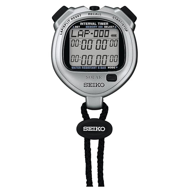 SEIKO セイコー ストップウォッチ ソーラー 大容量300メモリー 時計