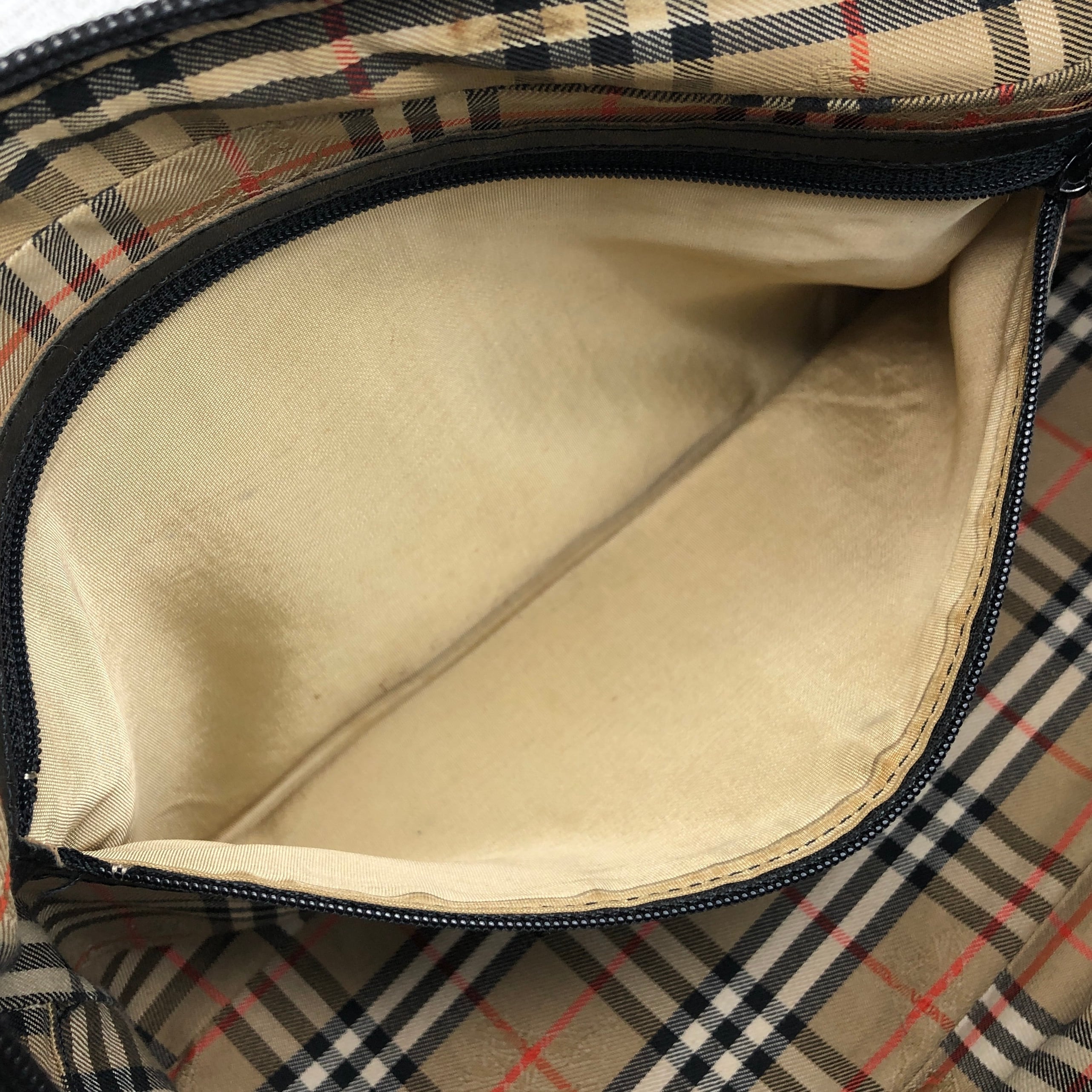 BURBERRY バーバリー ハンドバッグ ブラック ロゴ レザー ミニボストン