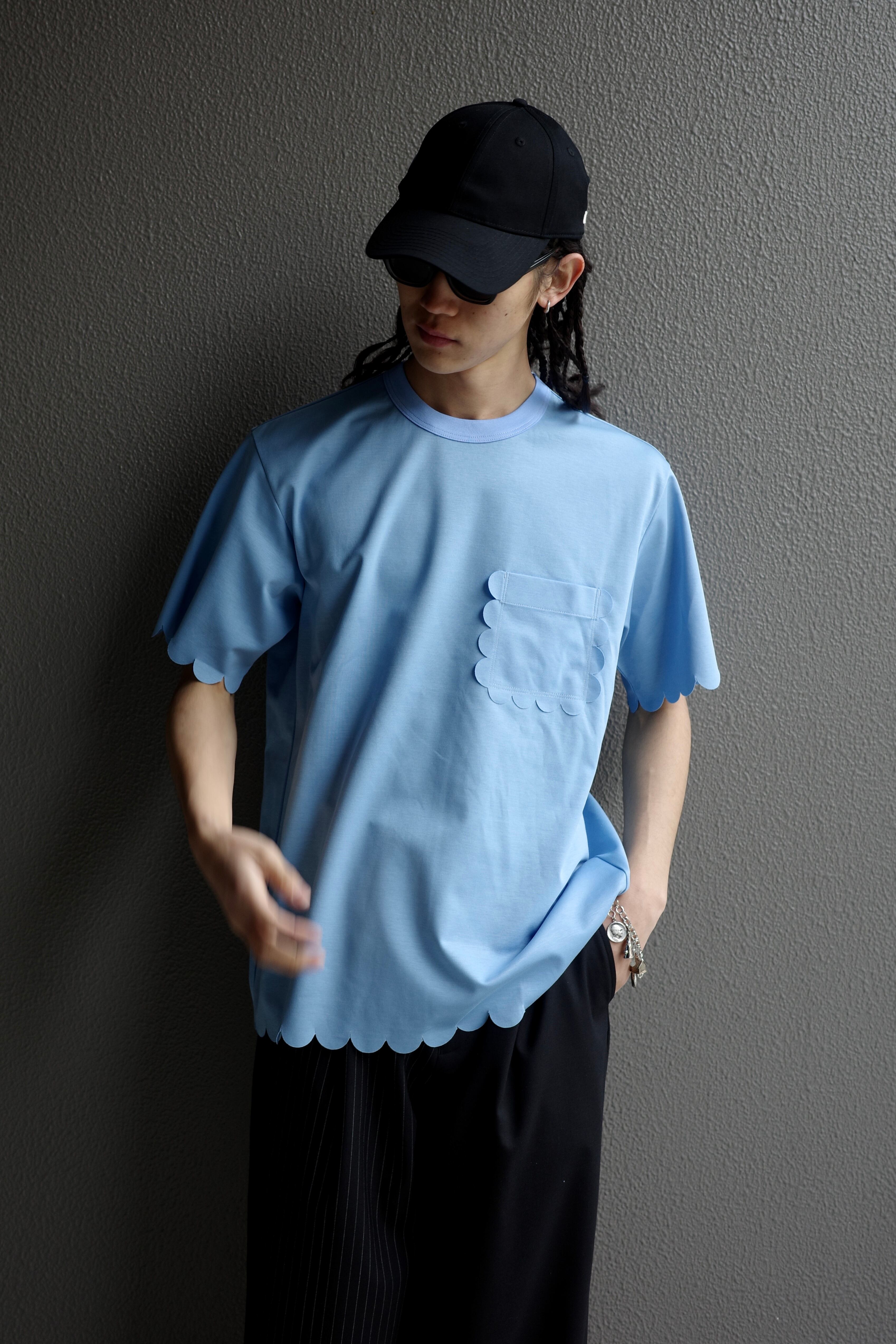 TSTS【SPEECH BUBBLES POCKET T-SHIRT -SAX BLUE-】 | lloomm