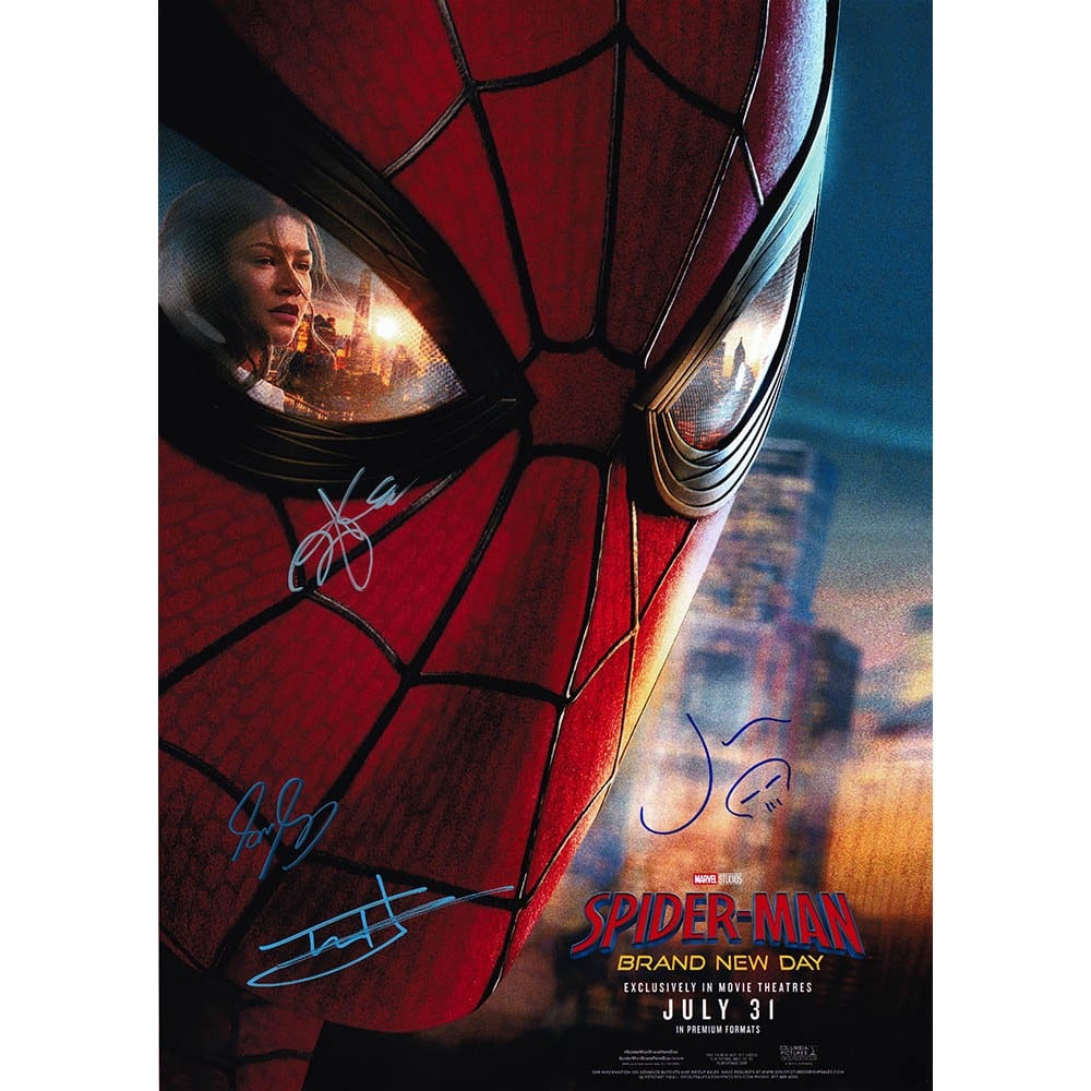 SPIDER MAN HOMECOMING(スパイダーマン／ホームカミング) 【直筆サイン
