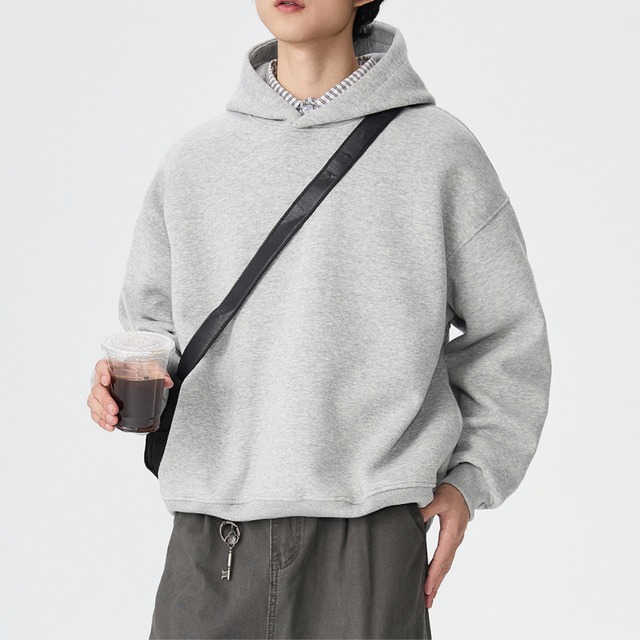 オーバーサイズ  プルオーバーパーカー af0041