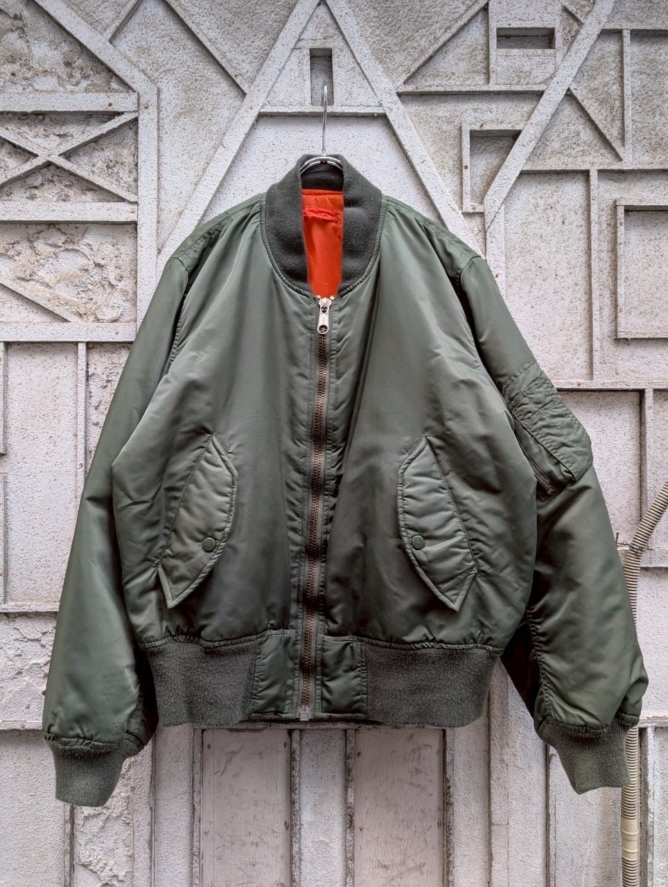 "MA-1" reversible jacket