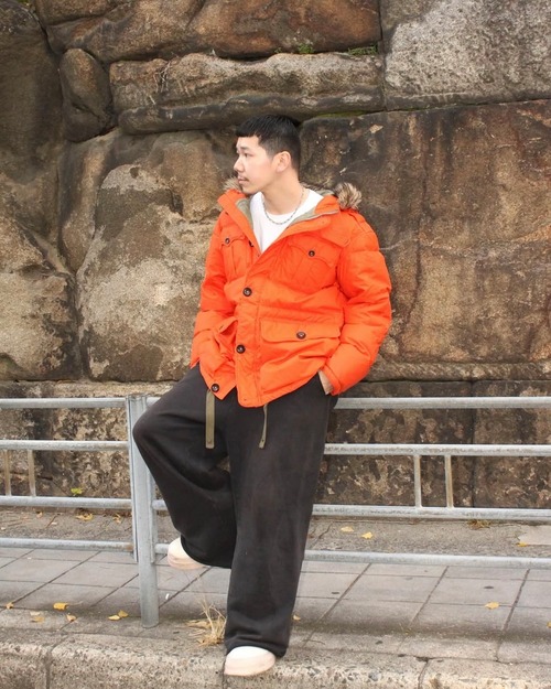 Ralph Lauren Wax Coating Down Jacket