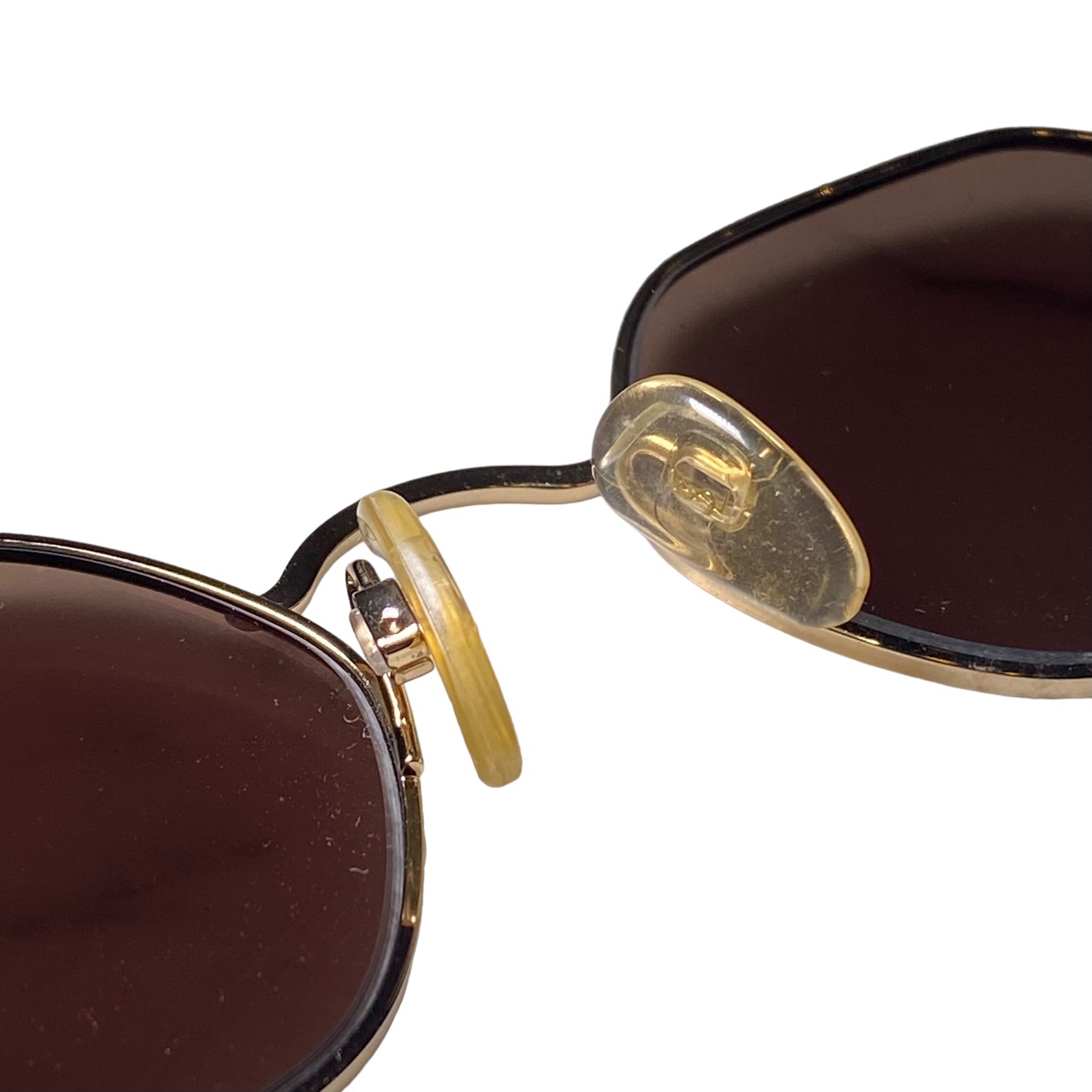 YVES SAINT LAURENT “Hexagonal” frame sunglasses