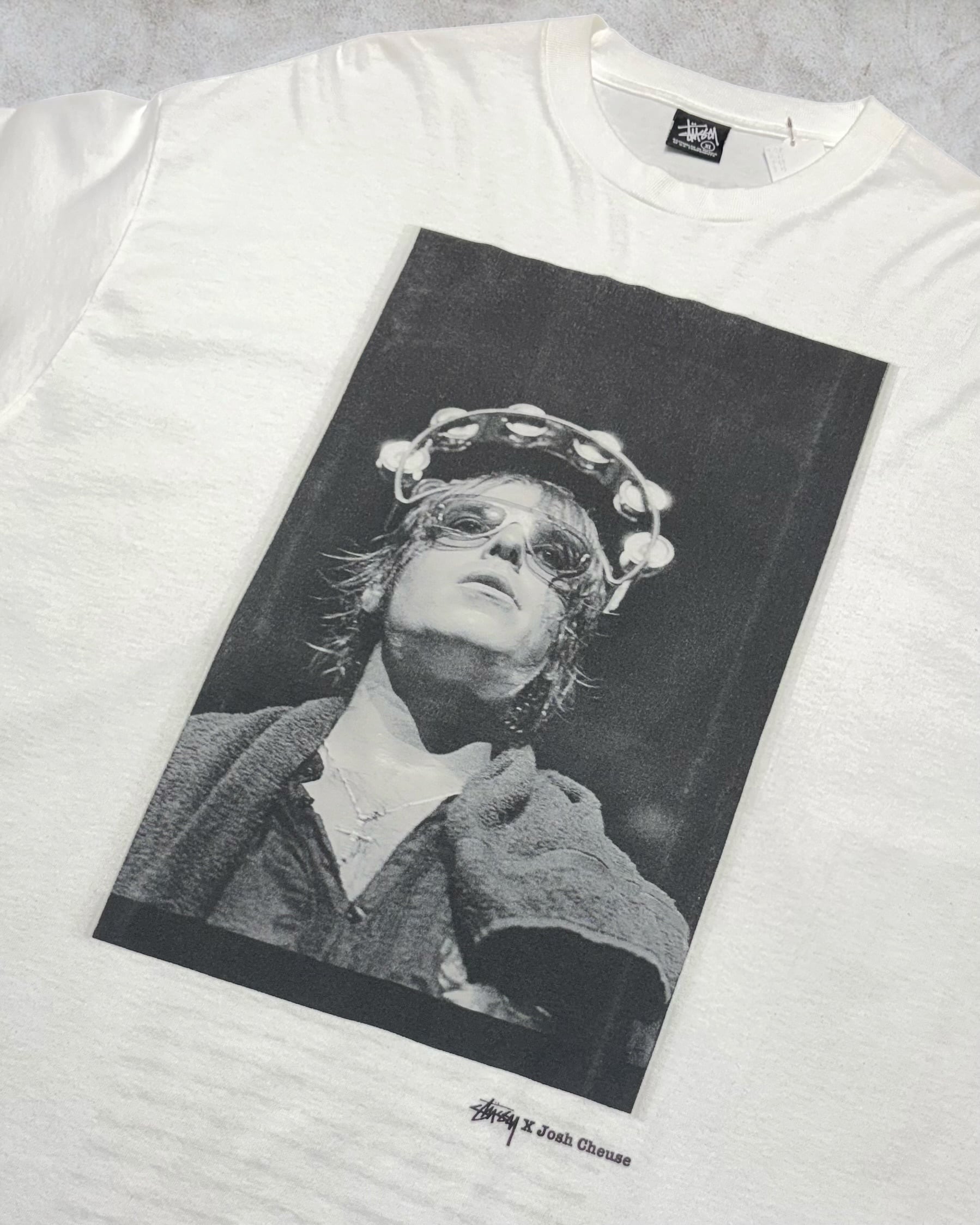 00's old stussy Photo Design Tee ”Josh Cheuse„ ”OASIS„ ”DEADSTOCK