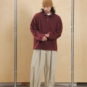 チェックジャージ・リラックスポロ A2058