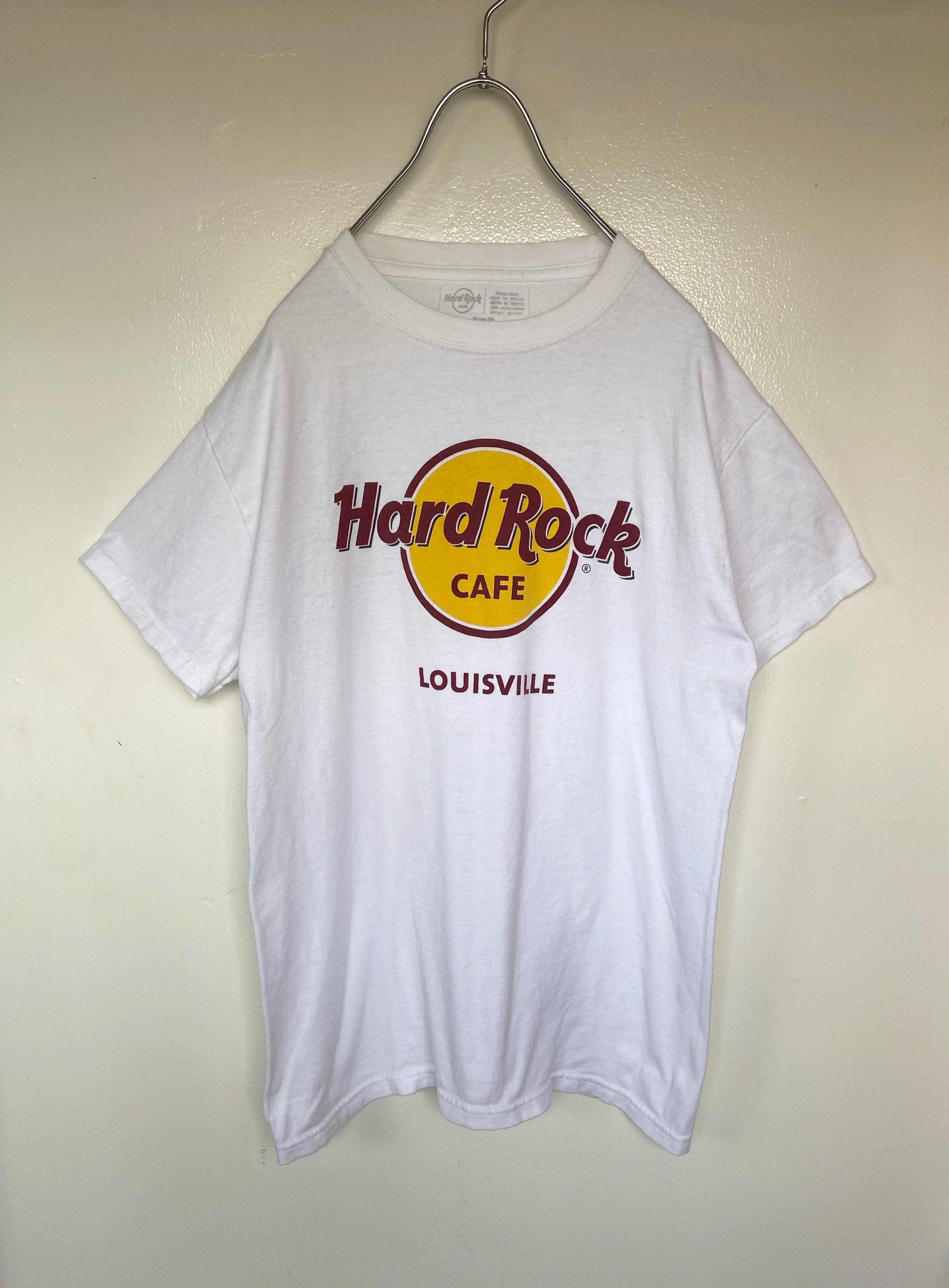 90s古着 Hard Rock CAFE/ハードロックカフェ プリントTシャツ 定番ロゴ ...