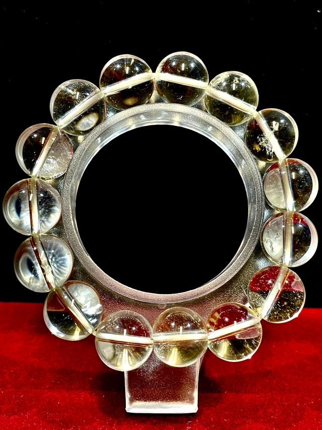 3) 採掘初期「センティエント・プラズマ」クリスタル・ブレスレット14mm