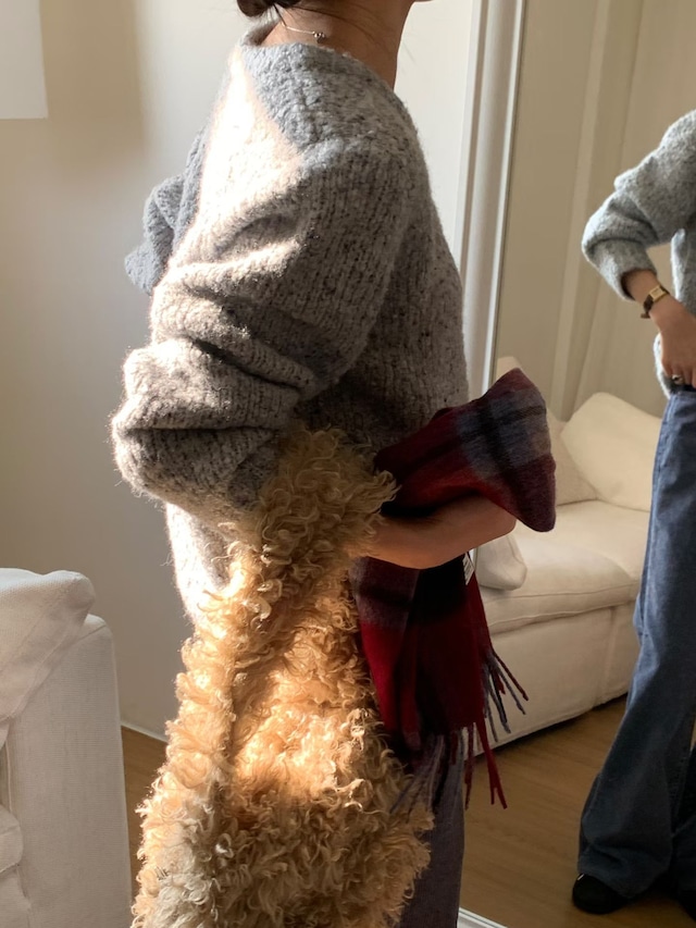 (予約) signature / Franklin knit 2color