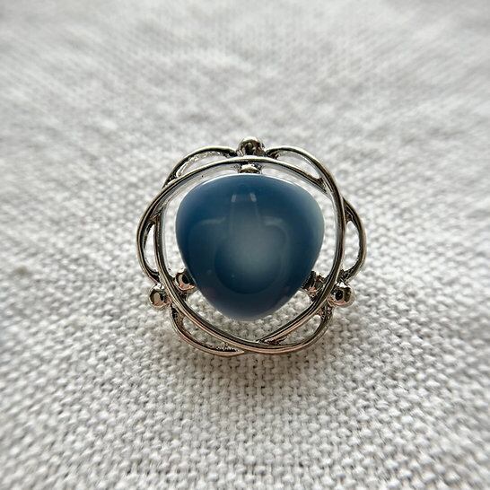 シルバートライアングルライトブルー 20㎜