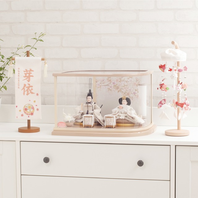 雛人形＜ケース飾り＞翠親王飾り｜ひな人形