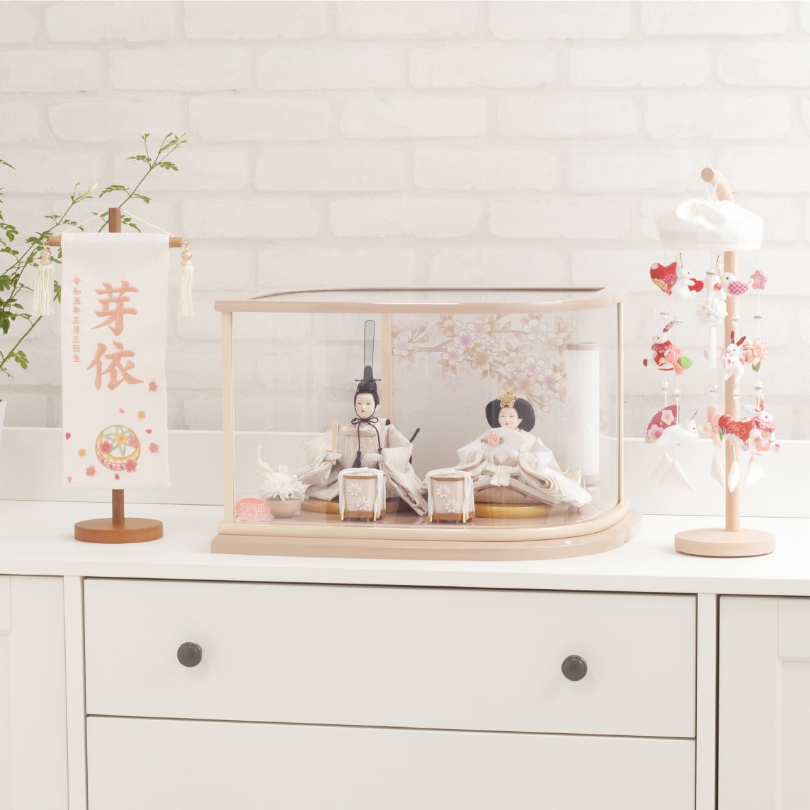 雛人形<ケース飾り>翠親王飾り|ひな人形