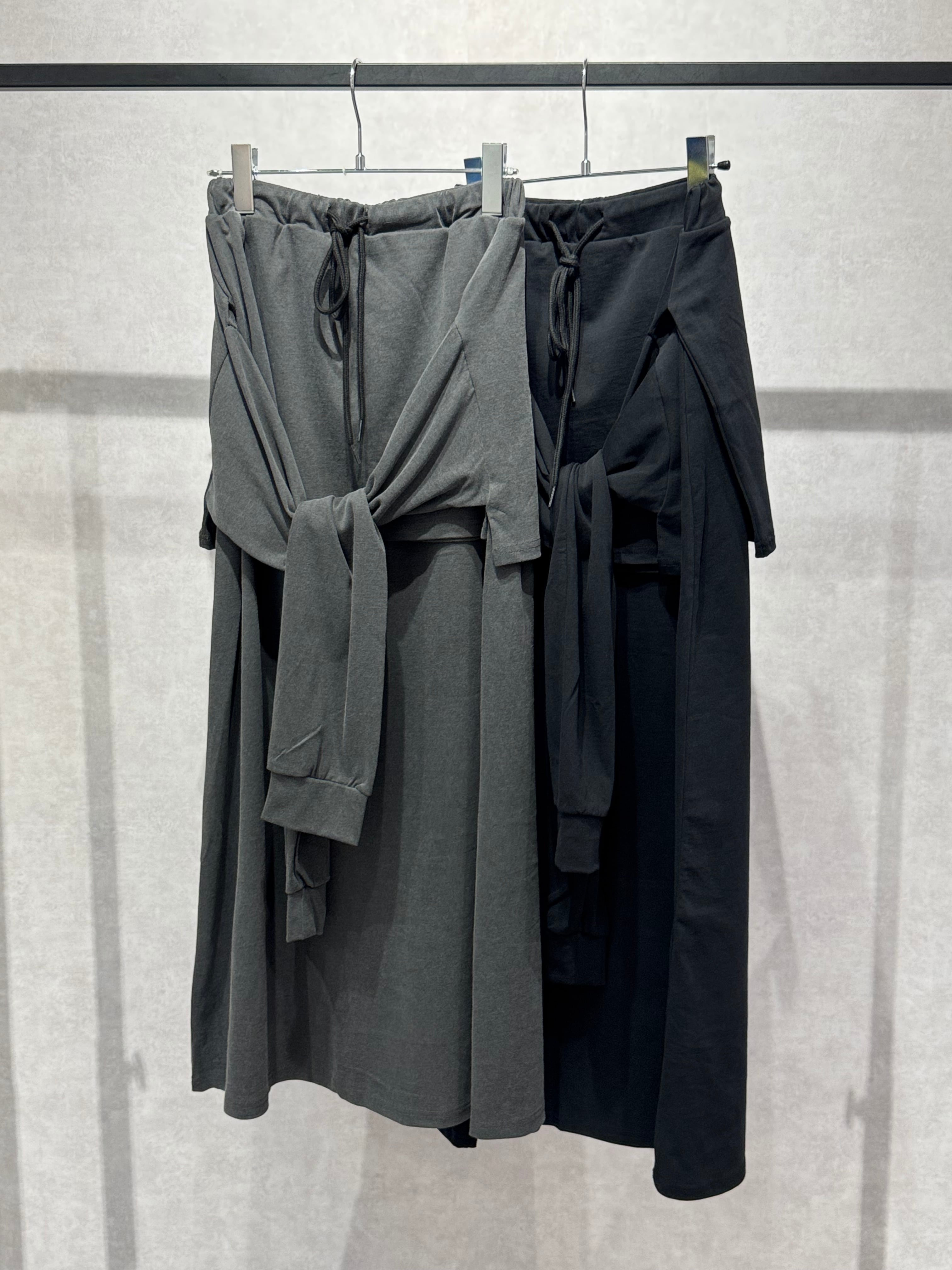 waist wrap layered like skirt