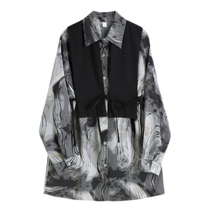 モードシャツベストセットアップ K0355