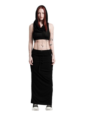 [ODOR] Jersey shirring skirt in black 正規品 韓国ブランド 韓国通販 韓国代行 韓国ファッション 日本 店舗