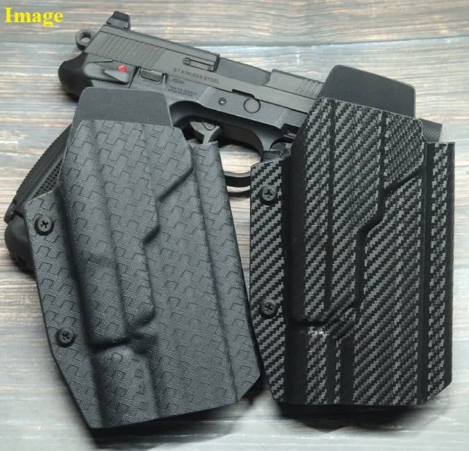 六七五 Sig P230 GBB 専用 カイデックスホルスター 右用 Blackカラー