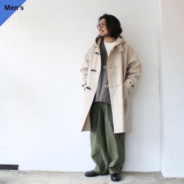 HAVERSACK ヴィンテージメルトンダッフルコート 472234 (Top Beige)