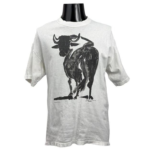 【PICASSO】ピカソ "THE BULL" 90's Vintage Tシャツ
