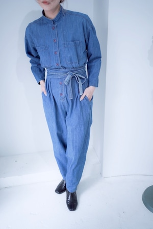 denim jumpsuit