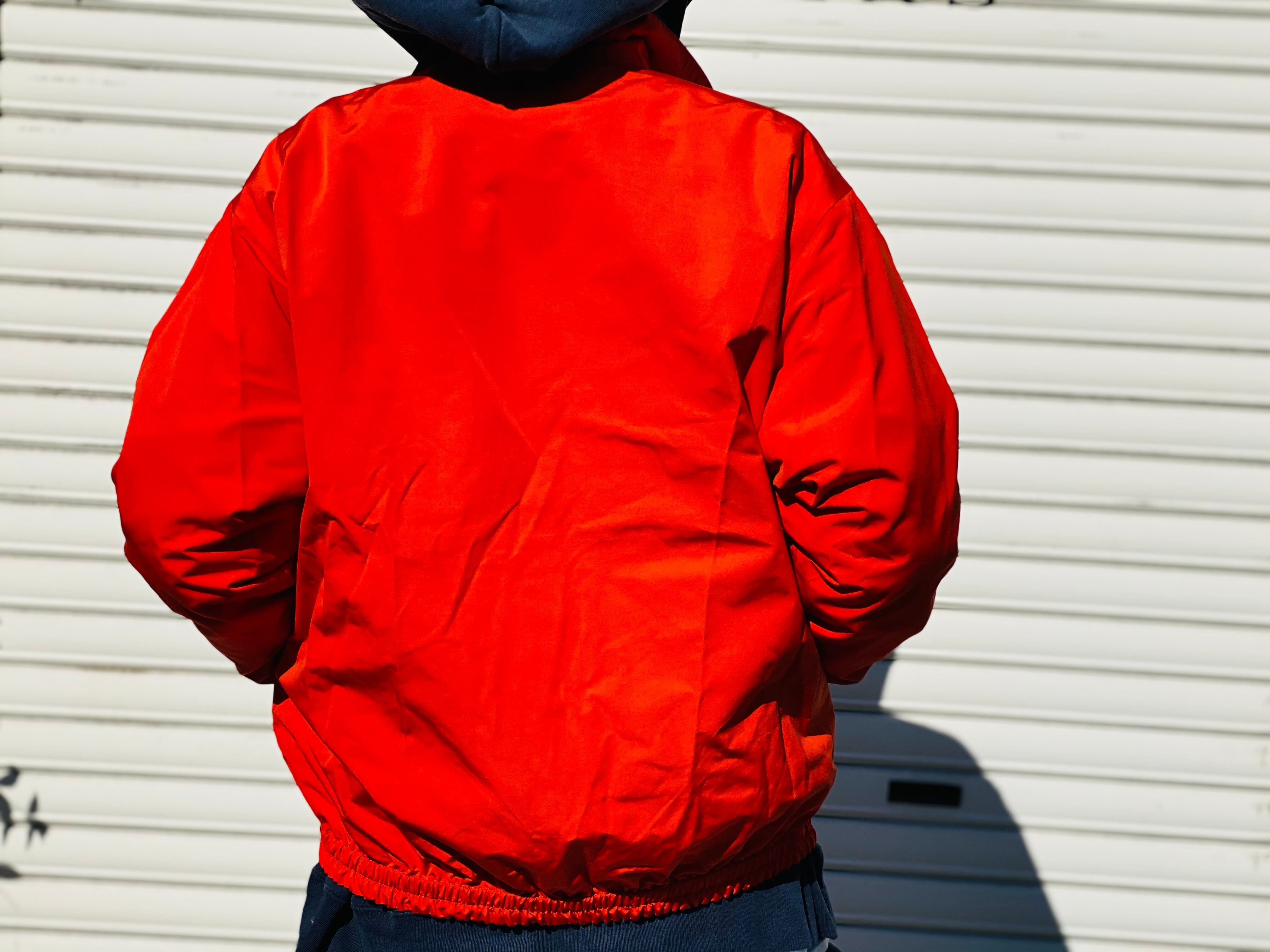 WTAPS SLEEP OVER REVERSIBLE JACKET. COPO. TAFFETA 1 BLACK/ORANGE 