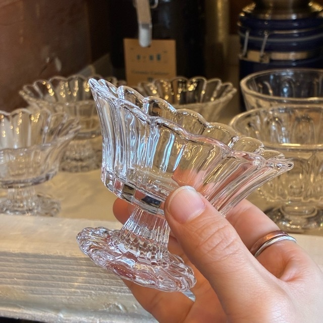 Glass cup　グラスカップ　90cc　ガラスカップ　デザートカップ　デザートグラス　アイスカップ　ヨーグルト　フルーツ