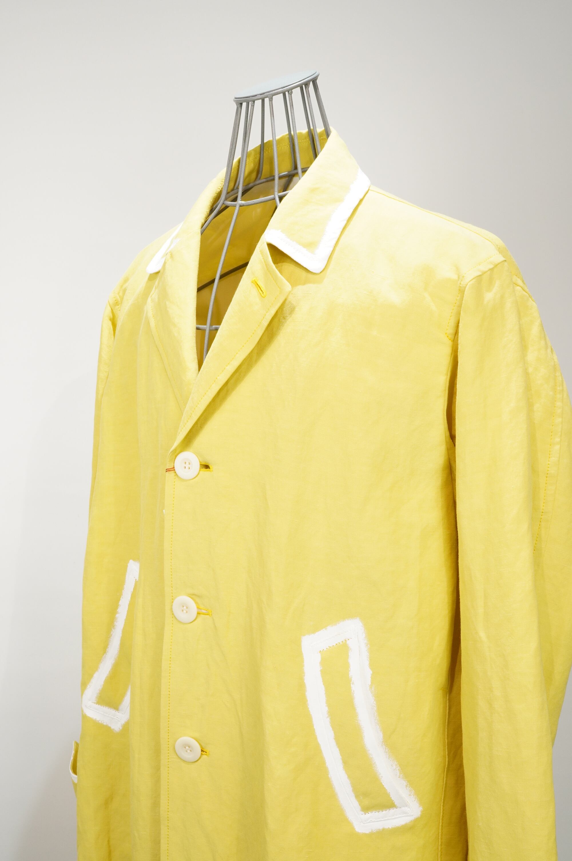 M's Braque/Trompe-I'oeil Painted Coat