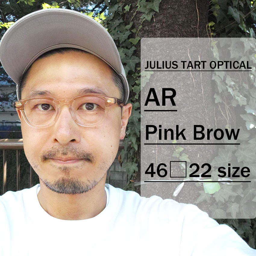 JULIUS TART OPTICAL AR 46-22 ピンク iveyartistry.com