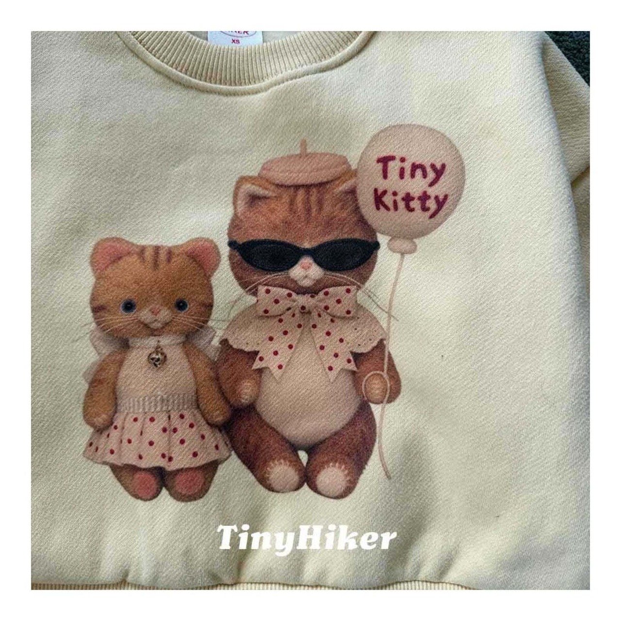 【取寄】Tiny Hiker タイニーキャット スウェット｜冬服｜韓国子供服