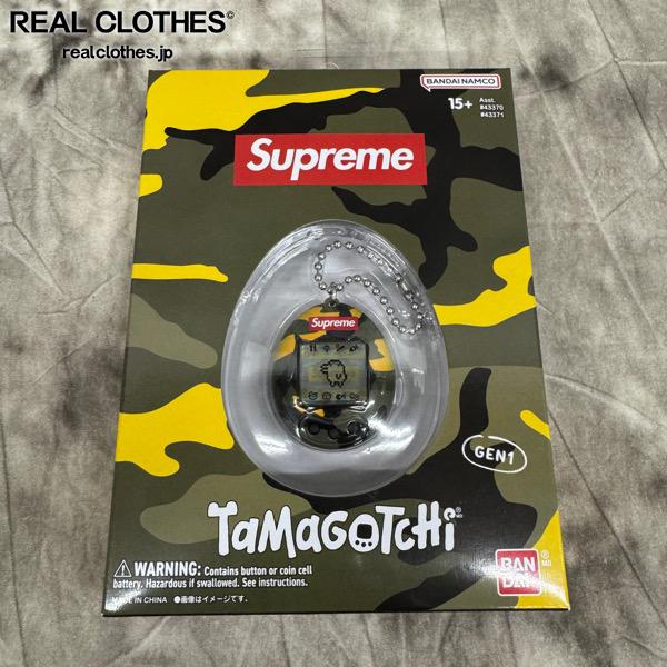 supreme たまごっち BLACK ブラック Supreme すかし Tamagotchi black たまごっち BANDAI