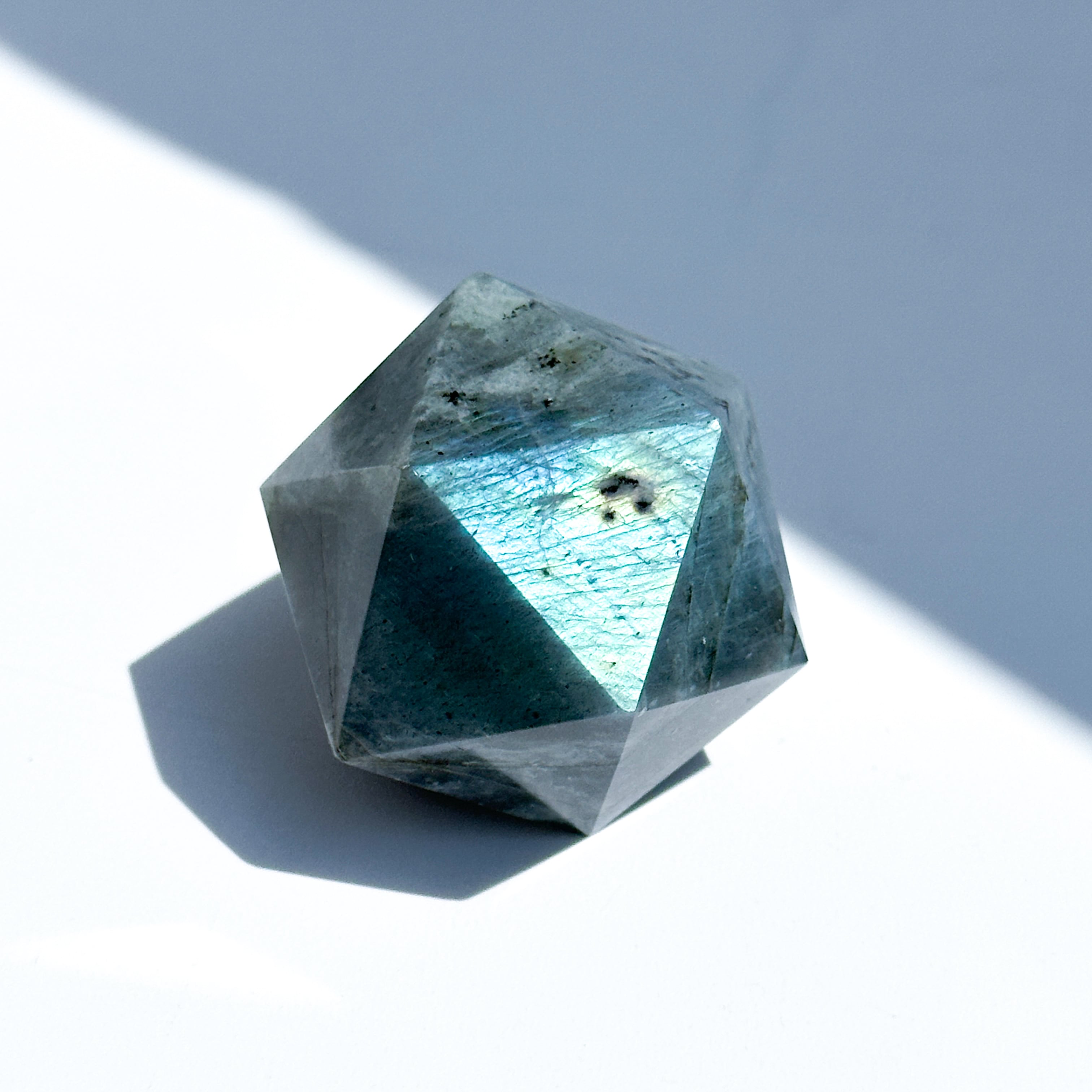ラブラドライト 正二十面体 05◇ Labradorite ◇天然石・鉱物・パワーストーン・インテリア
