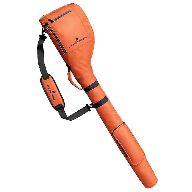 RIOROO 3分割 ゴルフ スタンドバッグ セルフスタンド クラブケース