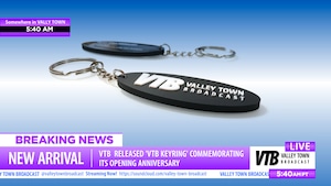 ALL GOOD STORE | Valley Town Broadcast Rubber keyring