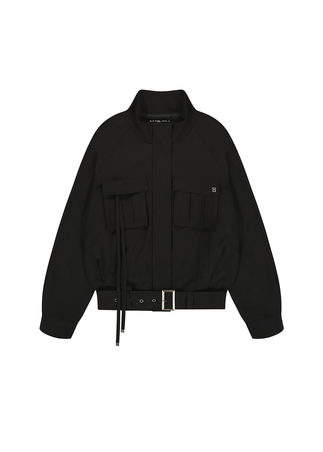 BOHEMIAN SEOUL] OUTPOCKET OVER FIT BLOUSON, BLACK 正規品 韓国