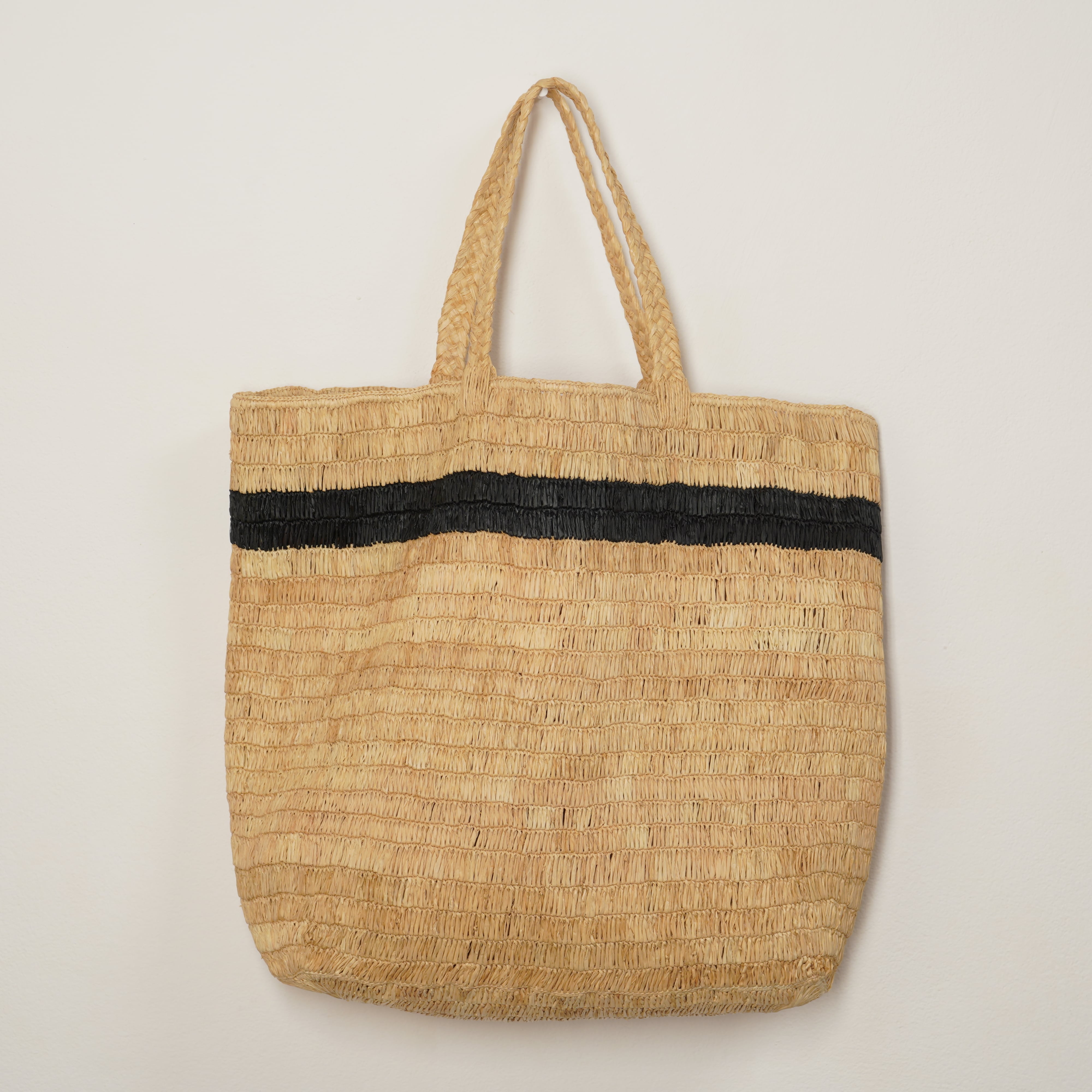 Line tote bag - Color line (XXL) | AMPIANA