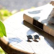 ブドウの葉 ピアス/イヤリング