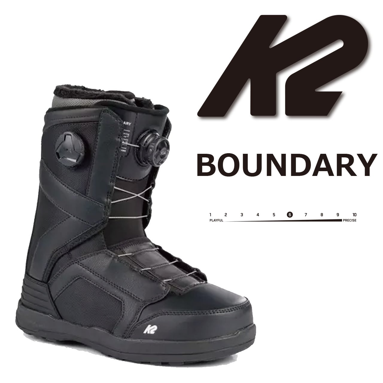 K2 BOUNDARY 20-21 28cm　ブラック