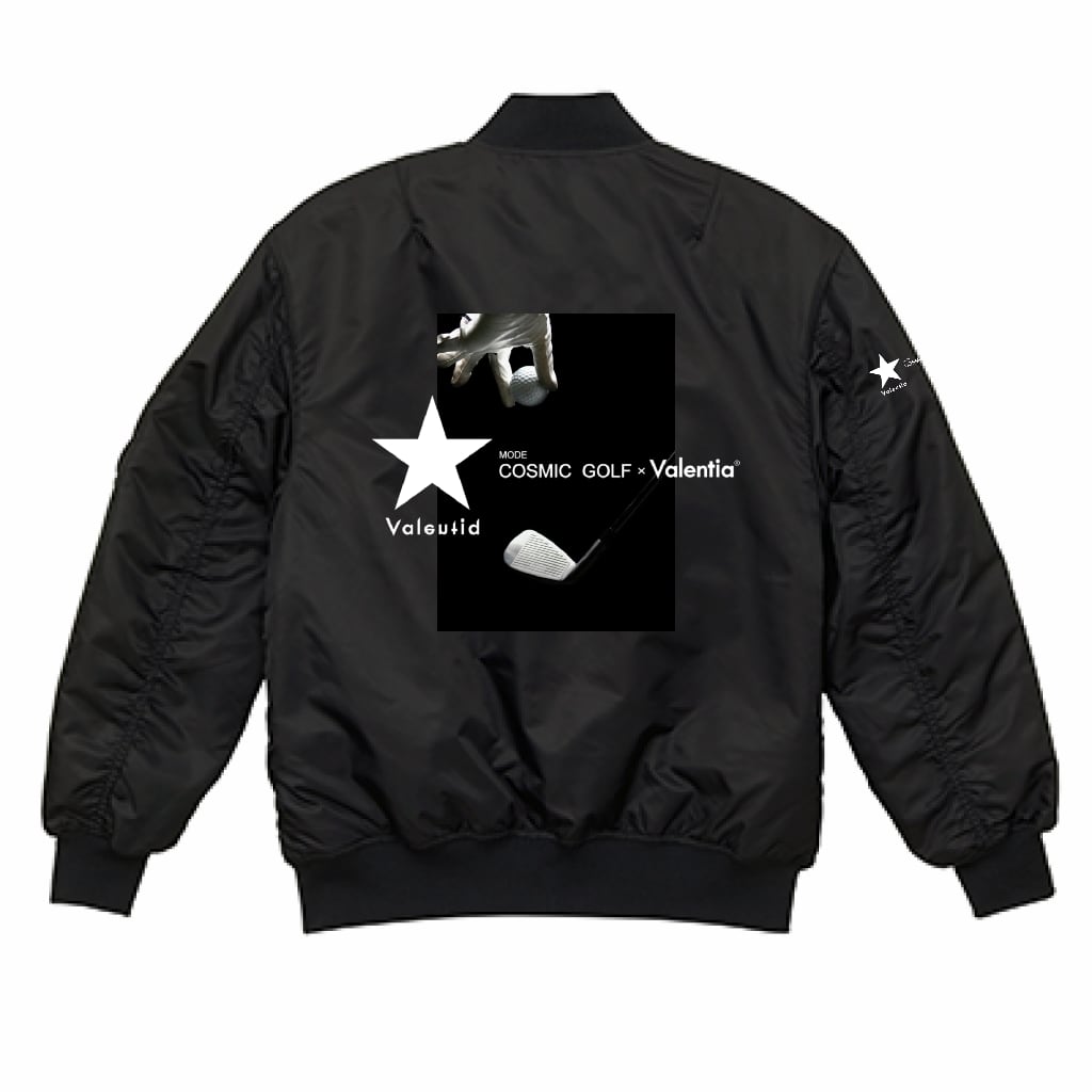 （両面印刷）United Athle タイプ MA-1 ジャケット（中綿入）