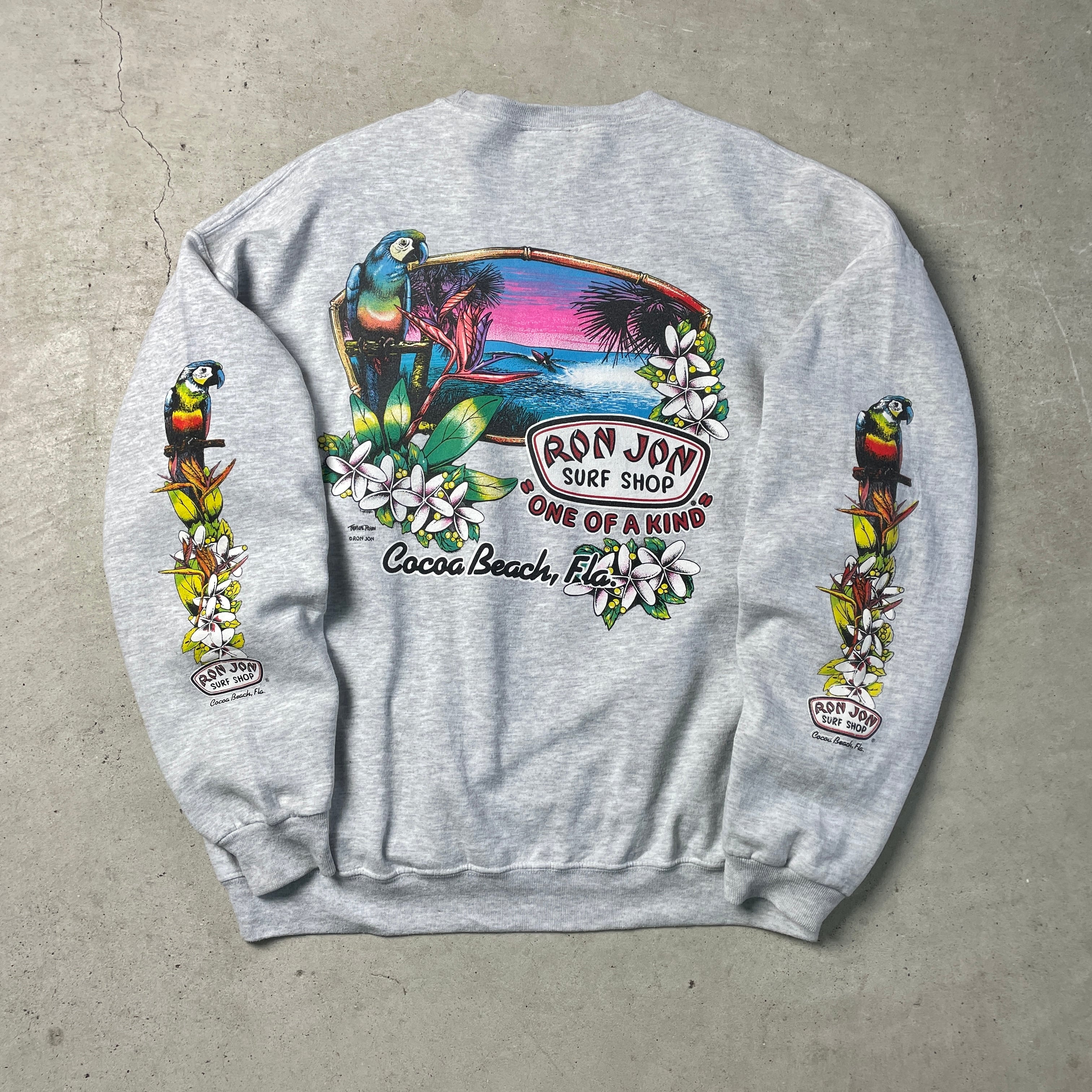 RON JON SURF SHOP ロンジョン プリント サーフ スウェットシャツ  
