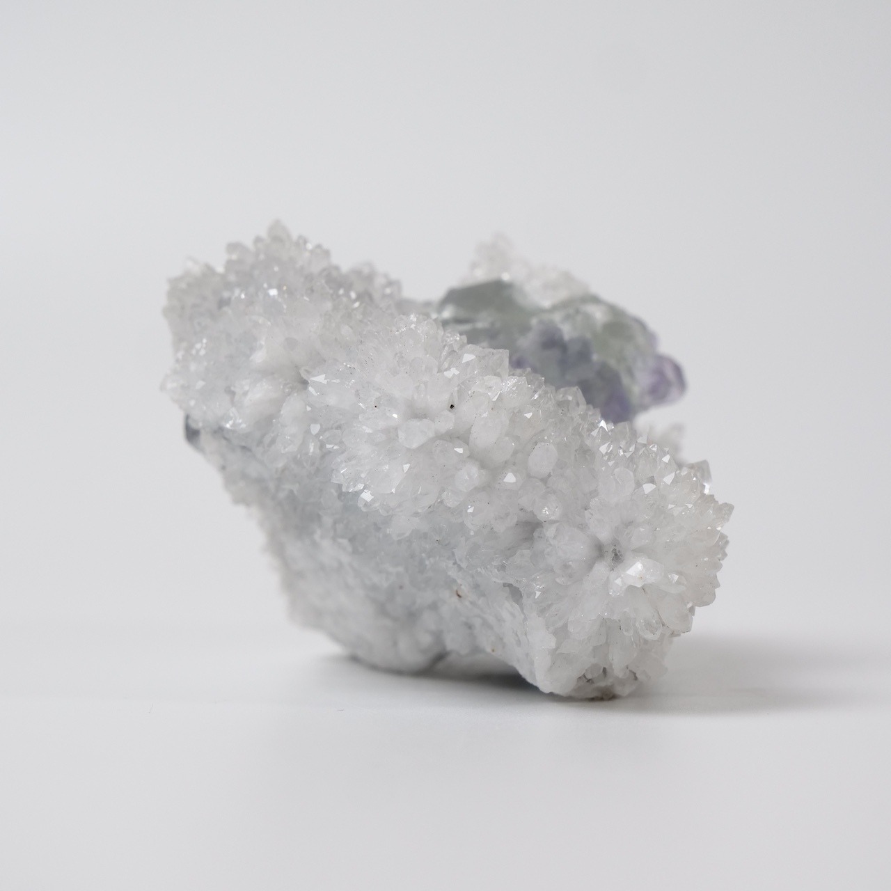 福建省産 フローライト / クォーツ / 原石 標本 【A_4】