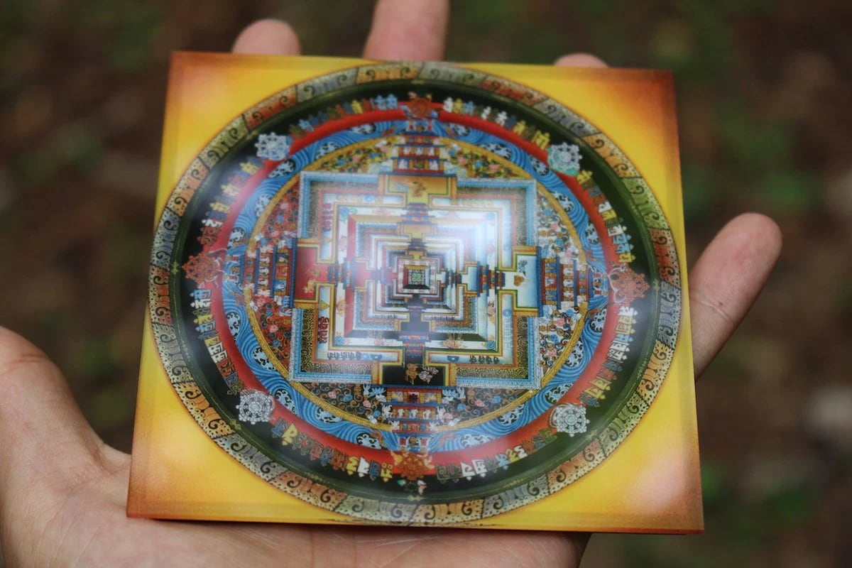 時輪曼荼羅 KalaChakra カーラチャクラマンダラ アクリル mini