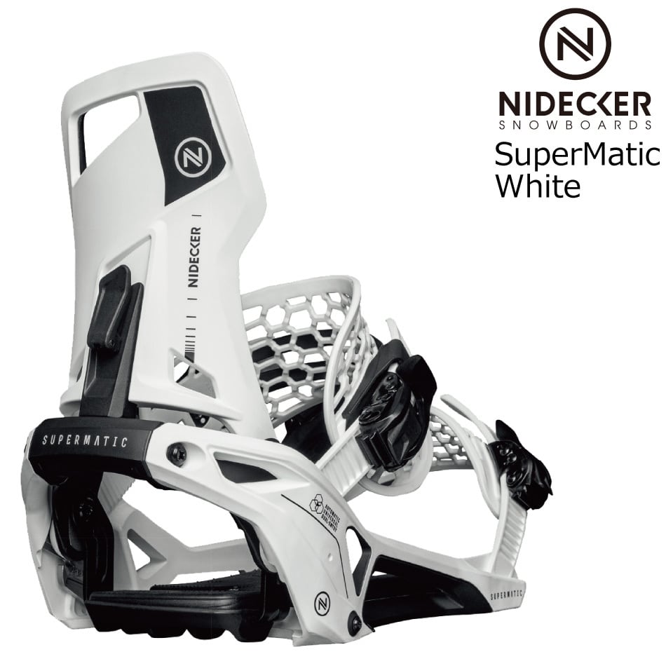 23-24モデル NIDECKER ナイデッカー SUPERMATIC スーパーマチック / WHITE | EXTREME powered by  BASE