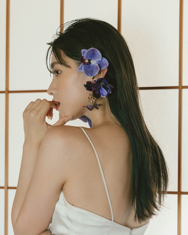 【9/2〜発送予約分】flower ear cuff