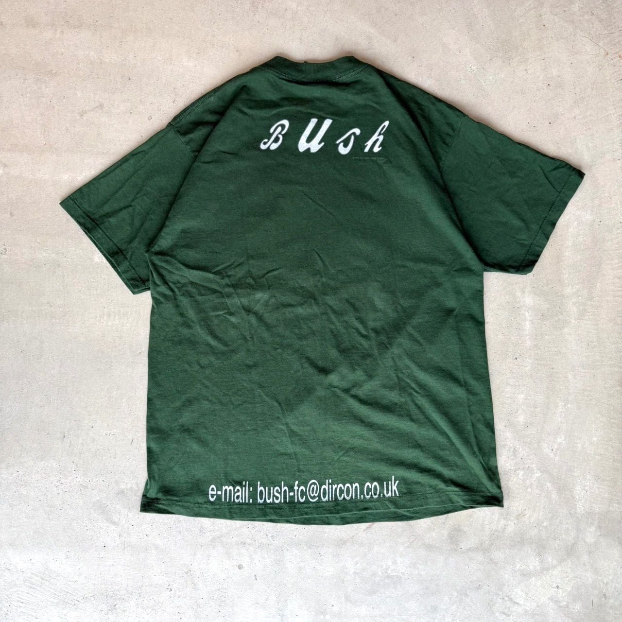 90s vintage bush ブッシュ ヴィンテージTシャツ BTS テテ着用 XL