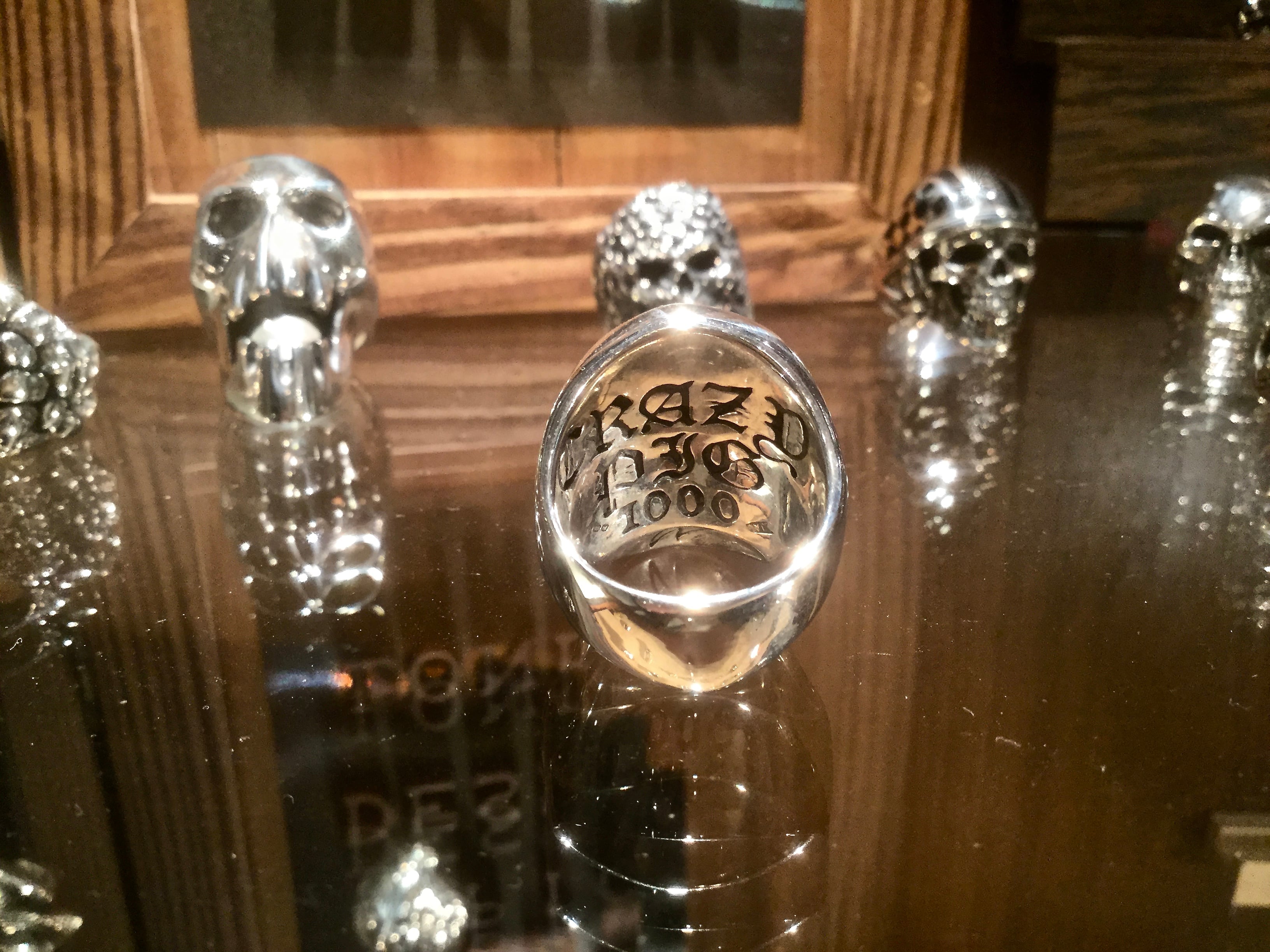 クレイジーピッグ CRAZYPIG GhostSkullring ゴーストスカル クレイジーピッグ CRAZYPIG GhostSkullring ゴーストスカル