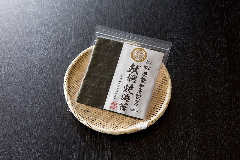 久能山東照宮献饌焼海苔 全形10枚入・1帖 | 潮宝食品