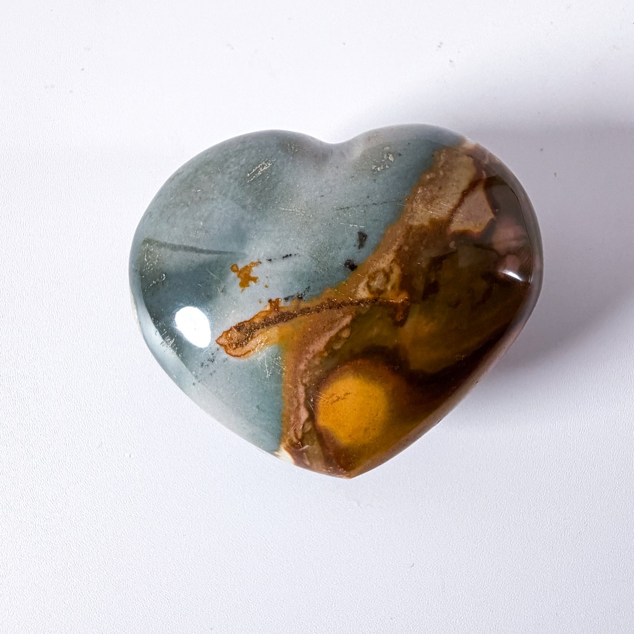 ポリクロームジャスパー ハート ＊ Polychrome Jasper ＊ 天然石