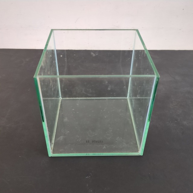 【規格外品】【ガラス容器】150㎝CUBE水槽（15×15×高さ15㎝）※返品不可※