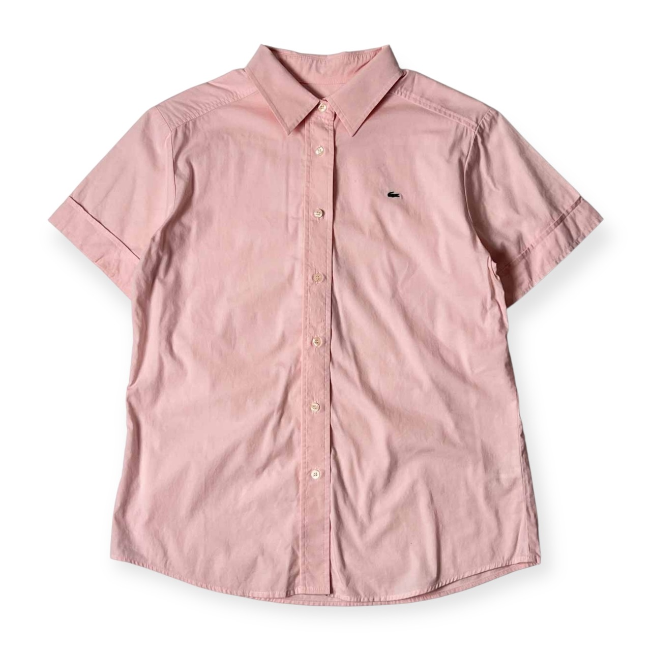 LACOSTE ラコステ 半袖シャツ 42/ピンク レディース